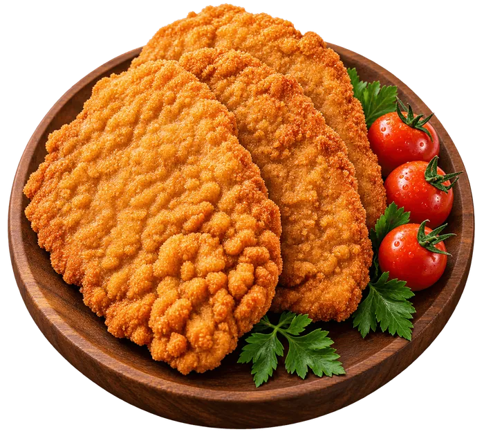Milanesas de pollo: idea de preparación del video de FRIVOX